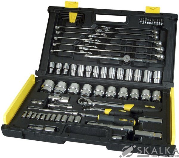 На фото Набор Stanley MicroTough головок торцевых 1/2", 1/4" (1-94-660)