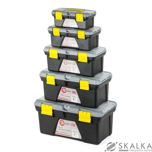 На фото Комплект ящиков Intertool для инструмента 5шт (BX-0305)