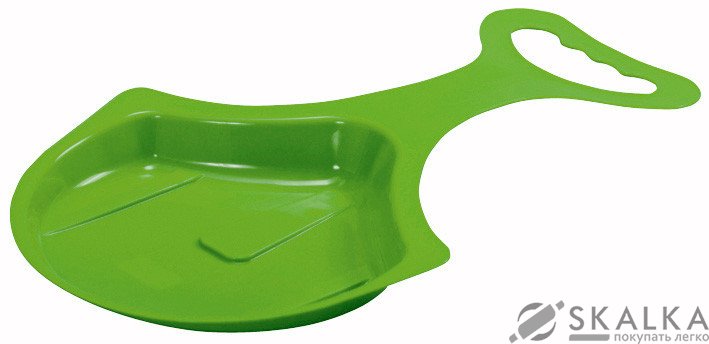 На фото Санки-лопата Alpen Rutscher зеленые (991015Green)