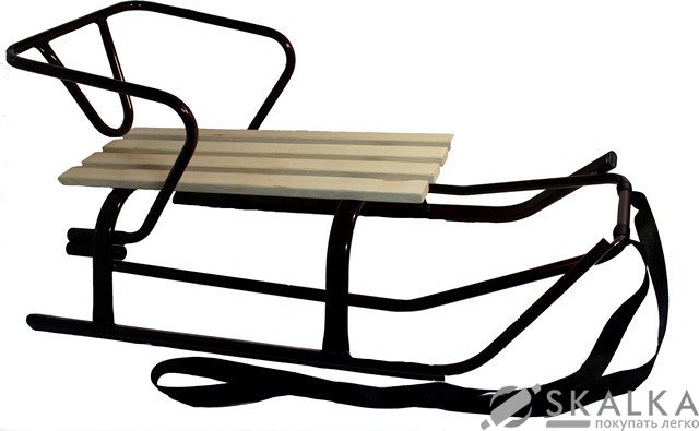 На фото Санки Time Eco Комета Патриот бордовые (149)