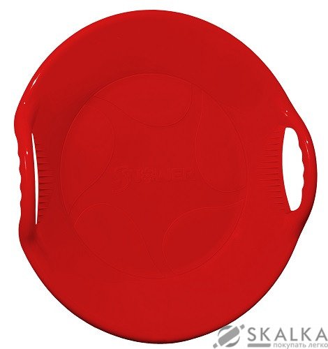 На фото Зимние санки-диск TimeEco Танирык красный (89947)