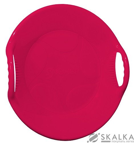 Зимние санки-диск TimeEco Танирык малиновый (89948) На фото Зимние санки-диск TimeEco Танирык малиновый (89948)
