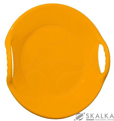 На фото Зимние санки-диск TimeEco Танирык оранжевый (89949)