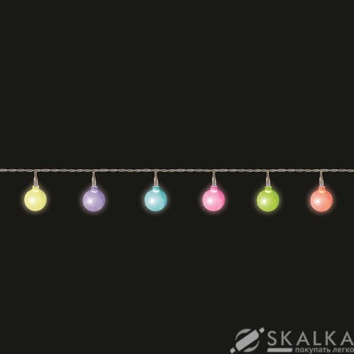 Гирлянда Luca Lighting Мультицветные жемчужины 2.2 м (372428) На фото Гирлянда Luca Lighting Мультицветные жемчужины 2.2 м (372428)