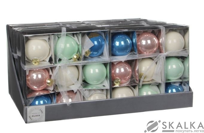 Елочные шарики House of Seasons комплект 46 шт микс (1028487) На фото Елочные шарики House of Seasons комплект 46 шт микс (1028487)