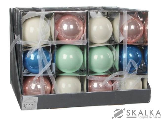 Елочные шарики Christmas House комплект 6 шт (1013745) На фото Елочные шарики Christmas House комплект 6 шт (1013745)