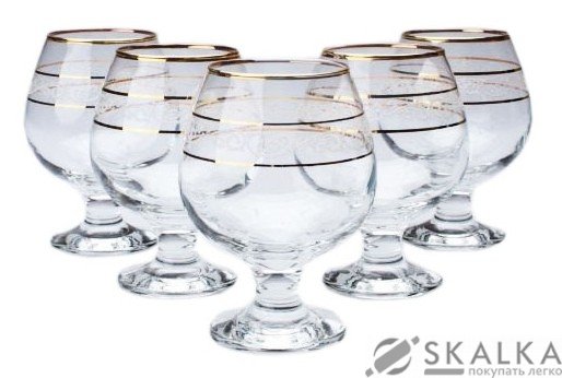 Набор бокалов LAV MISKET для бренди 390 мл 6 шт (31-146-097) На фото Набор бокалов LAV MISKET для бренди 390 мл 6 шт (31-146-097)