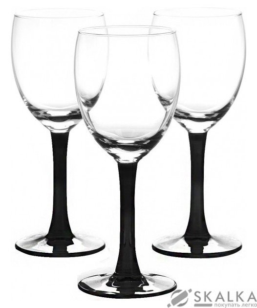На фото Набор бокалов для вина Libbey Clarity 190 мл 3 шт (31-225-055)