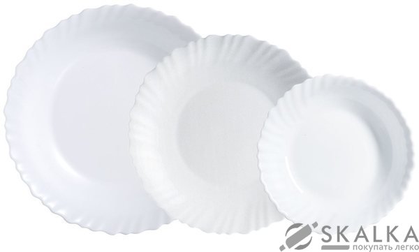 На фото Сервиз столовый Luminarc Feston 18 предметов (D8786)