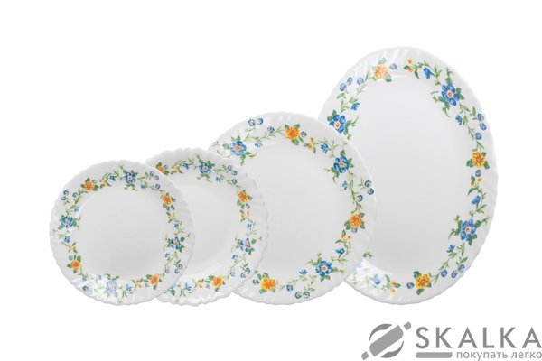 На фото Сервиз столовый Arcopal Cybele 19 предметов (N2063)