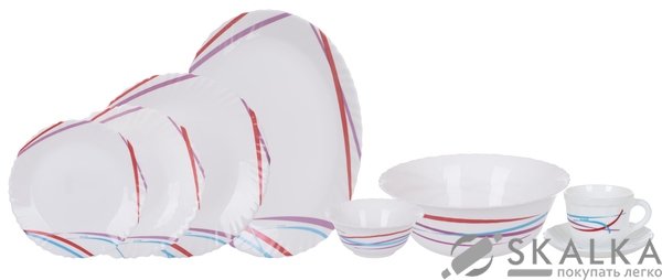 На фото Сервиз Arcopal Malie 38 предметов (L7798)