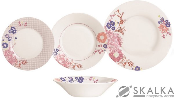 На фото Сервиз столовый Luminarc Covent Garden Alys 19 предметов (L3647)