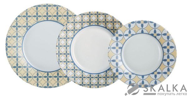 На фото Сервиз столовый Luminarc Nordic Scandie 18 Прeдметов (L3660)