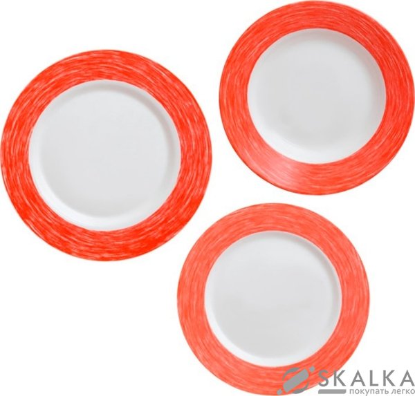 На фото Сервиз столовый Luminarc Color Days Red 18 предметов (L1507)