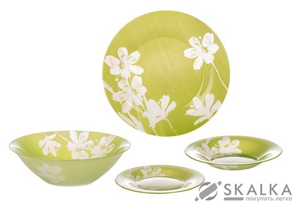 На фото Сервиз столовый Luminarc Cotton Flower 19 предметов (G2280)