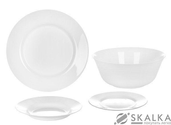 Сервиз столовый Luminarc Everyday 19 предметов (G0567) На фото Сервиз столовый Luminarc Everyday 19 предметов (G0567)