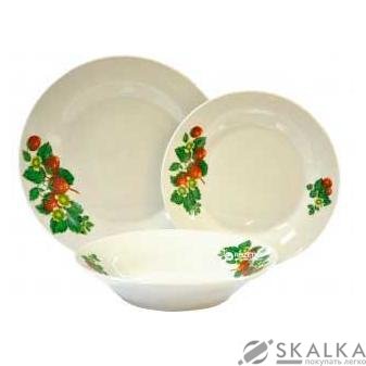 Набор столовый Оселя 18 предметов Клубника (21-206-090) На фото Набор столовый Оселя 18 предметов Клубника (21-206-090)