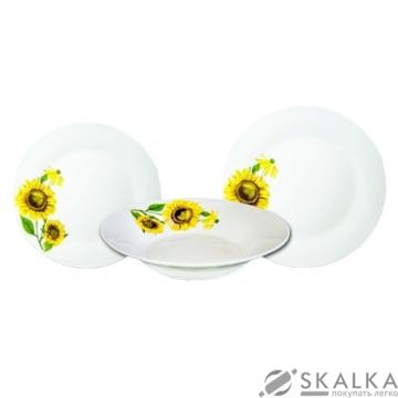 На фото Набор столовый Оселя 18 предметов Подсолнухи (21-206-073)