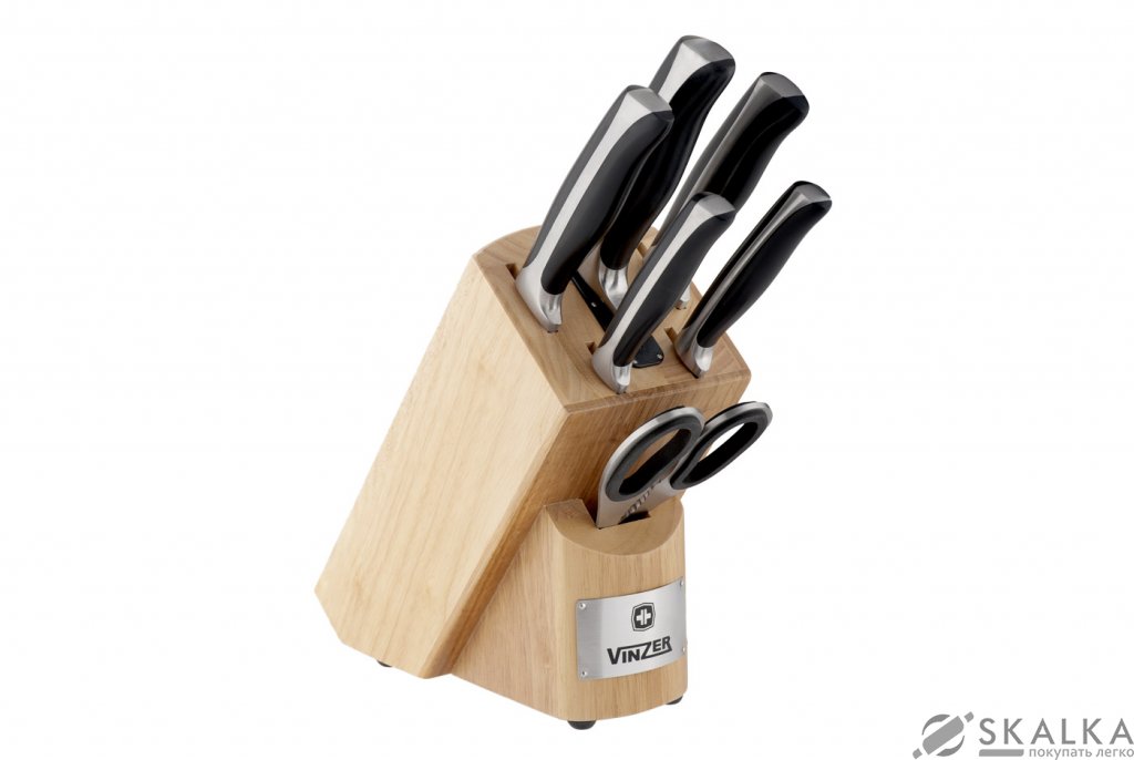 Набор ножей Vinzer Chef 7 предметов (89119) На фото Набор ножей Vinzer Chef 7 предметов (89119)