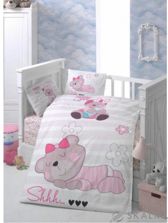 На фото Постельное белье Arya Детское 100х150 Sleep Time (TR1002111)