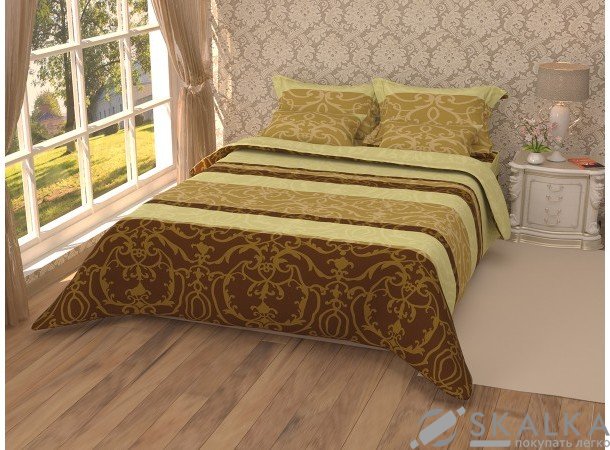 На фото Постельное белье Leleka-Textile Полиэстер 200х220 Евро