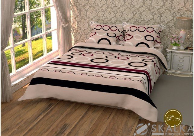 На фото Постельное белье Leleka-Textile Полиэстер 145х210 Розовое Полуторные