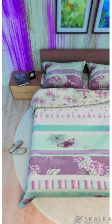 На фото Постельное белье Leleka-Textile Ранфорс 145х210х2 Семейное