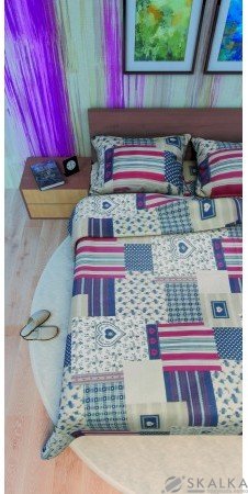 На фото Постельное белье Leleka-Textile Ранфорс 175х210 Двуспальное