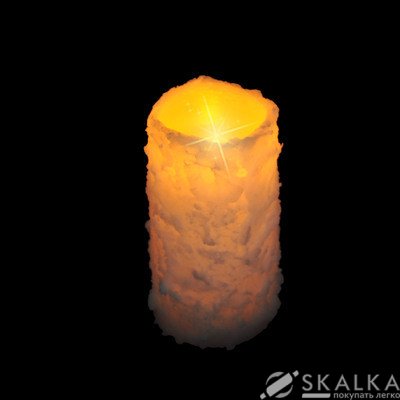 На фото Декоративная свеча Luca Lighting белая (8718861121179)