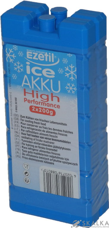 На фото Аккумулятор холода Ezetil Ice Akku 200x2 (4000810045686)