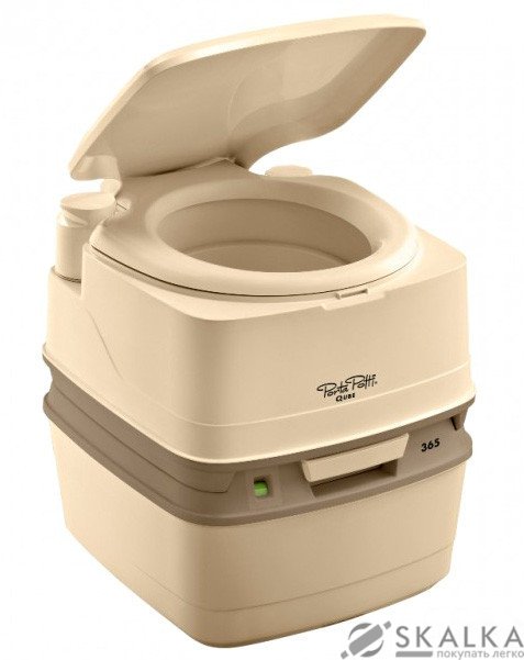 На фото Биотуалет Thetford Porta Potti Qube 365 бежевый (8710315001020)