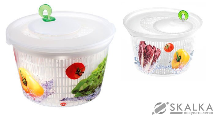 Контейнер Snips для салата 4 л (8001136002069) На фото Контейнер Snips для салата 4 л (8001136002069)