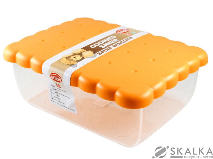 Контейнер Snips для выпечки 2.7 л (8001136003806ORANGE) На фото Контейнер Snips для выпечки 2.7 л (8001136003806ORANGE)