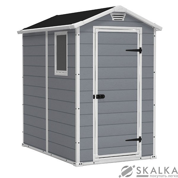 Сарай пластиковий Keter 4х6S (7290103660352) На фото Сарай пластиковий Keter 4х6S (7290103660352)