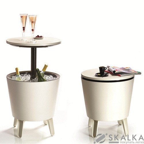 Стол-траснформер Keter Cool Bar (7290000234359) На фото Стол-траснформер Keter Cool Bar (7290000234359)