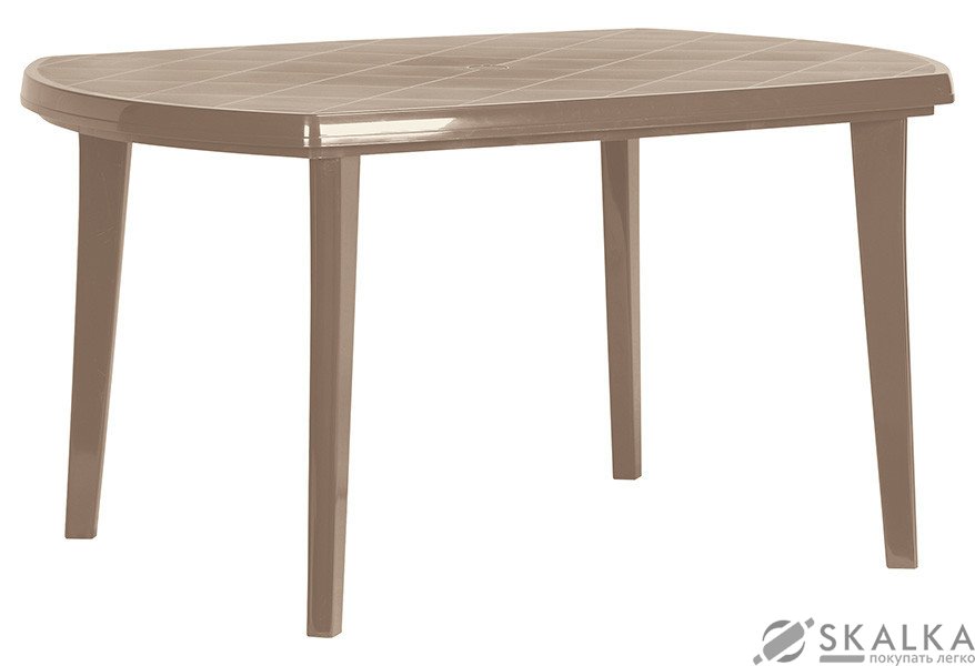 Стол пластиковый Curver Elise бежевый (8711245139746) На фото Стол пластиковый Curver Elise бежевый (8711245139746)