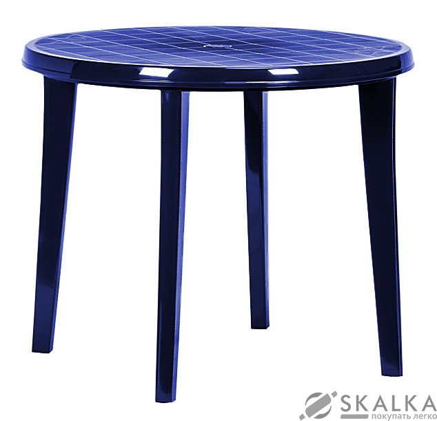 Стол пластиковый Curver Lisa синий (3253929138010) На фото Стол пластиковый Curver Lisa синий (3253929138010)