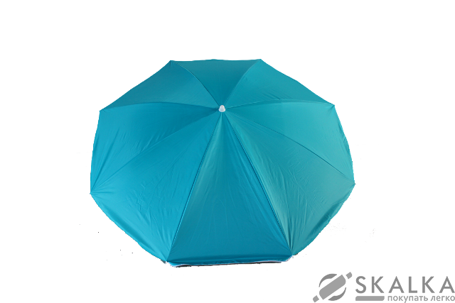 На фото Зонт садовый Time Eco TE-002 голубой (4000810000548LBLUE)