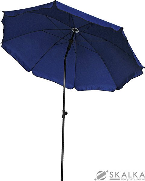 Зонт садовый Time Eco TE-003-240 синий (4000810001057BLUE) На фото Зонт садовый Time Eco TE-003-240 синий (4000810001057BLUE)