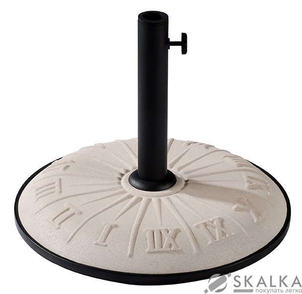 Подставка Time Eco для садового зонта TE-G1-15 (4008133701173WHITEC) На фото Подставка Time Eco для садового зонта TE-G1-15 (4008133701173WHITEC)