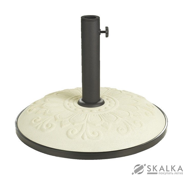 Подставка Time Eco для садового зонта TE-G1-15 (4008133701173WHITEP) На фото Подставка Time Eco для садового зонта TE-G1-15 (4008133701173WHITEP)
