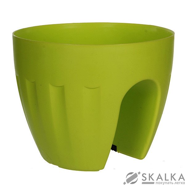 Горшок для цветов Time Eco Elba зеленый (8718861061437) На фото Горшок для цветов Time Eco Elba зеленый (8718861061437)