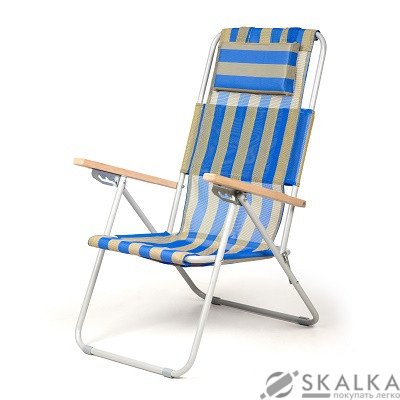 На фото Кресло-шезлонг Time Eco Ясень синий (4820195551073)