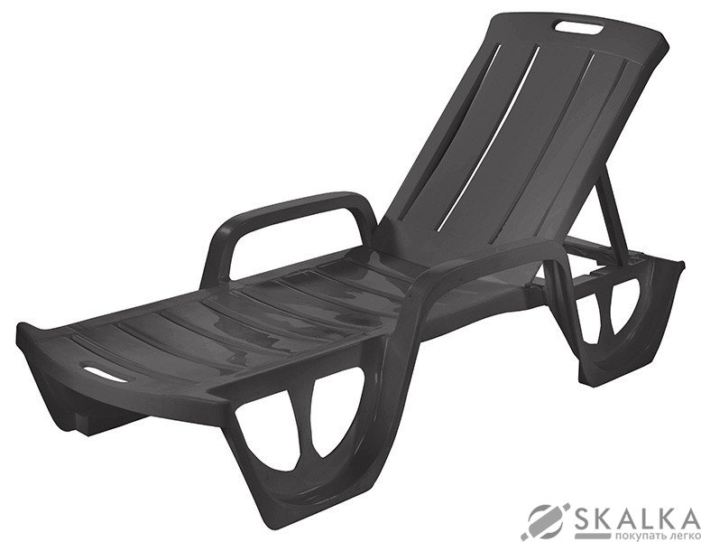 Шезлонг Allibert Florida серый (3253929147043) На фото Шезлонг Allibert Florida серый (3253929147043)