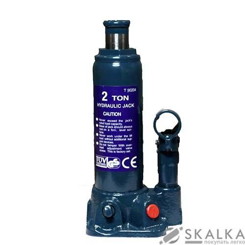 Домкрат бутылочный Torin 2 т 181-345 мм (T90204) На фото Домкрат бутылочный Torin 2 т 181-345 мм (T90204)
