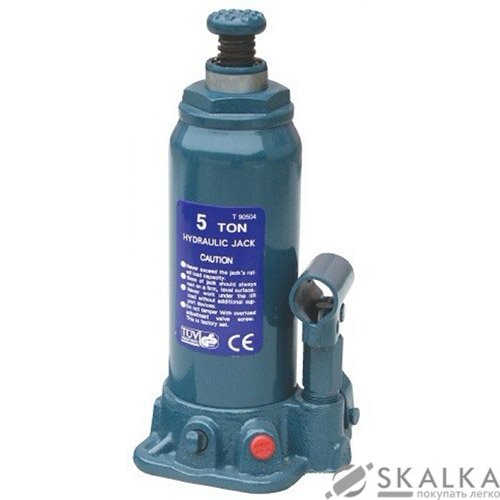 На фото Домкрат бутылочный Torin 5 т 216-413 мм (T90504)