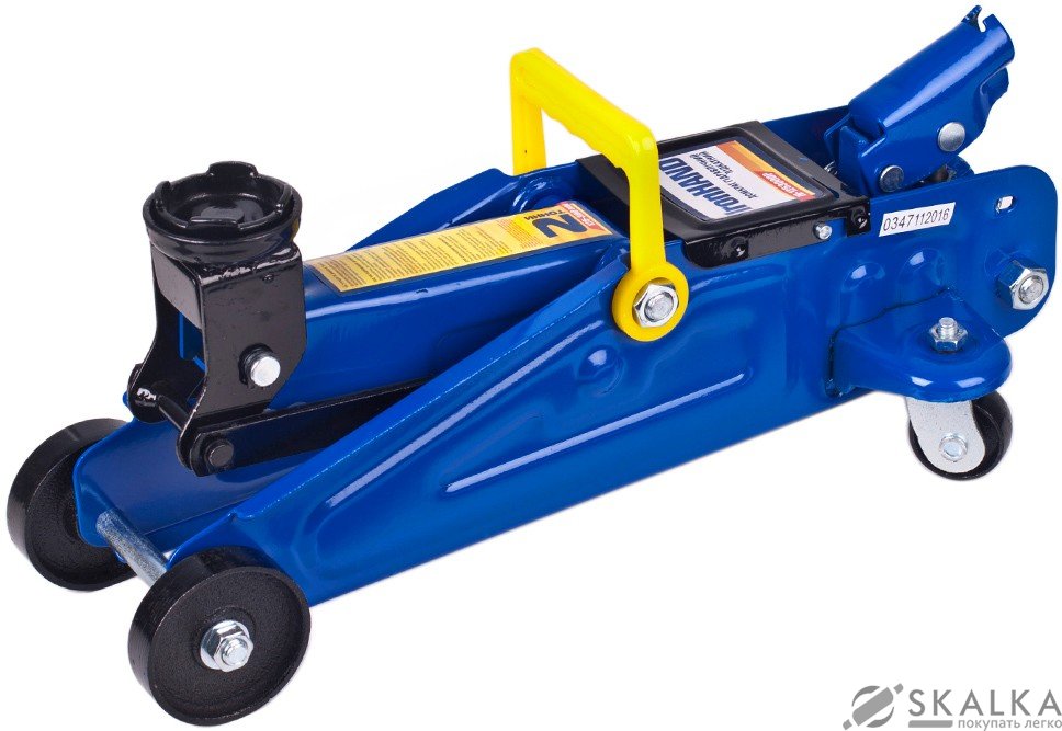 На фото Домкрат подкатной Iron Hand 2 т 125-300 мм (IH-125300DP)