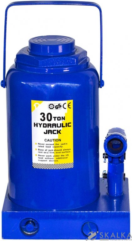 На фото Домкрат гидравлический Vitol 30 т 282-465 мм (ДБ-30001)