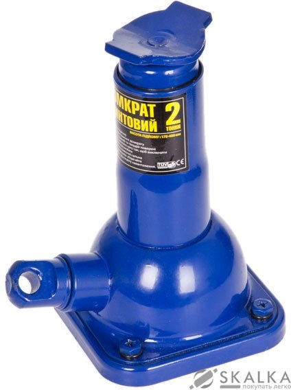 На фото Домкрат винтовой Vitol 2 т 195-405 мм (ДМ-4502Т/ST-108А)