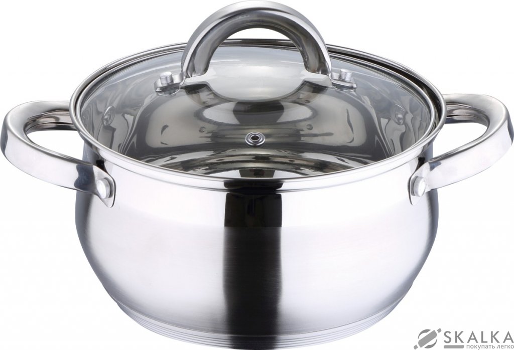 Кастрюля Wellberg 18 см 2.4 л (WB-1419) На фото Кастрюля Wellberg 18 см 2.4 л (WB-1419)